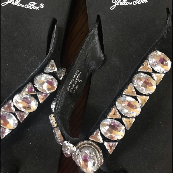 Yellow Box Flip Flops - Picture 7 of 8